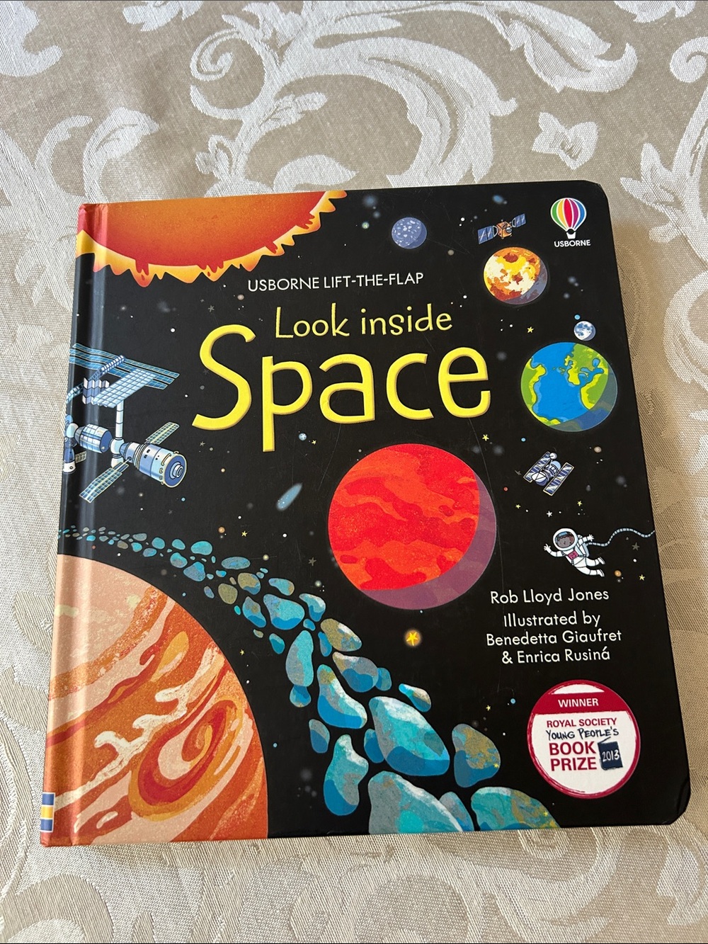 Born Look Inside Space Board Book